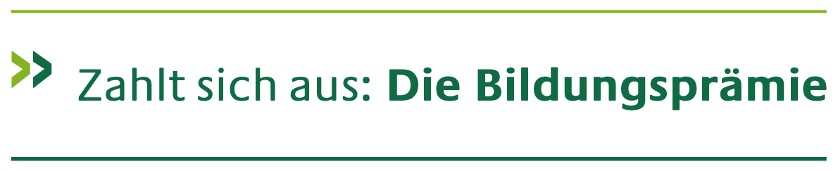 Bildungsprämie